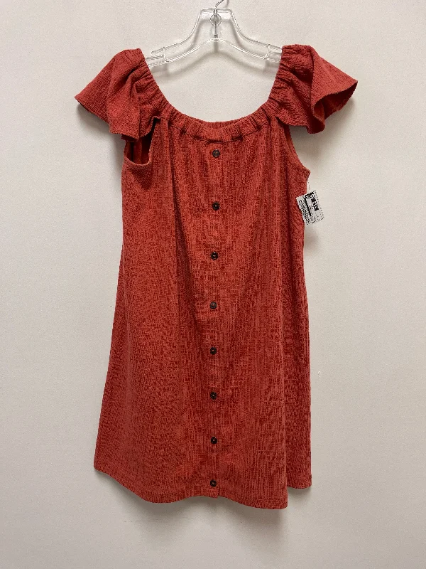 Dress Casual Short By Madewell In Orange, Size: S