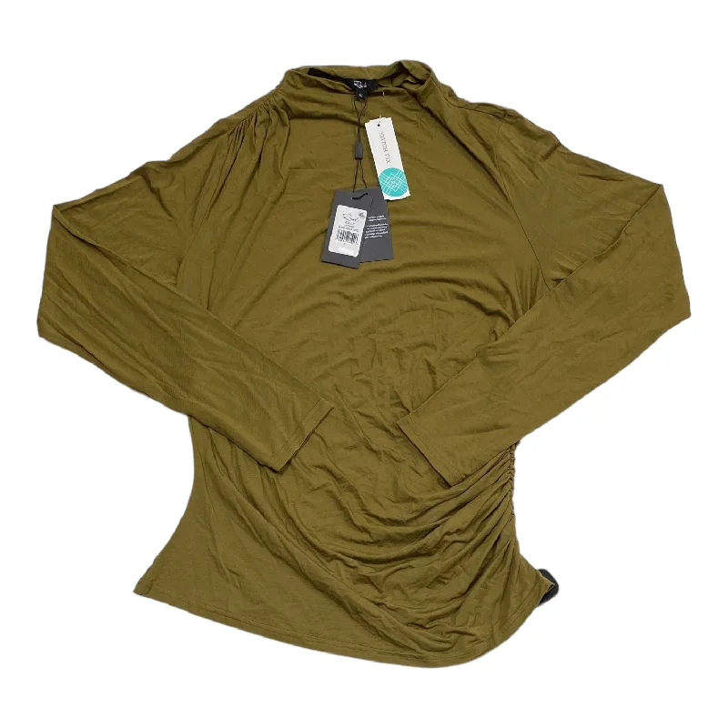 Top Long Sleeve By Rails In Green, Size: Xl