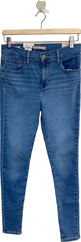 Levi's Blue 720 High-Rise Super Skinny Jeans W28