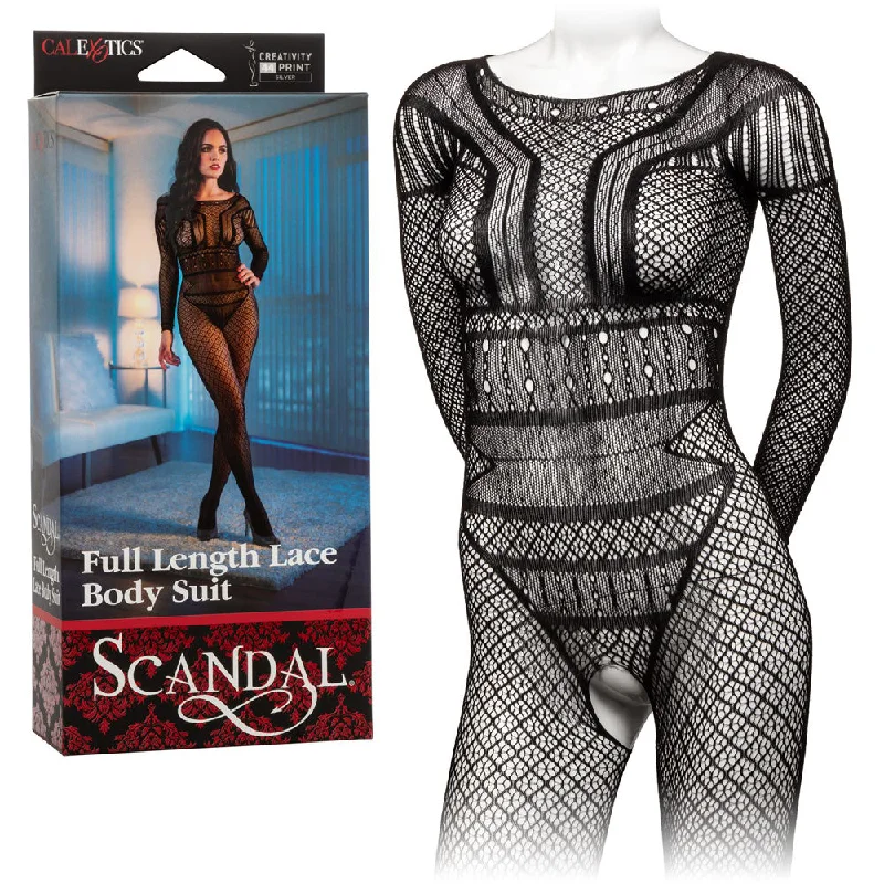 Scandal Full Length Lace Body Suit