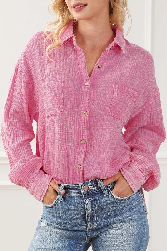 Pink / S / 100%Cotton