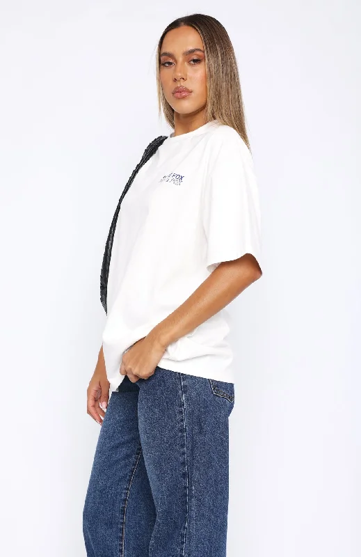 In Transit Oversized Tee White