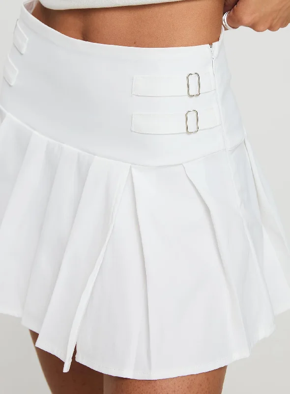 Cartwright Mini Skirt White