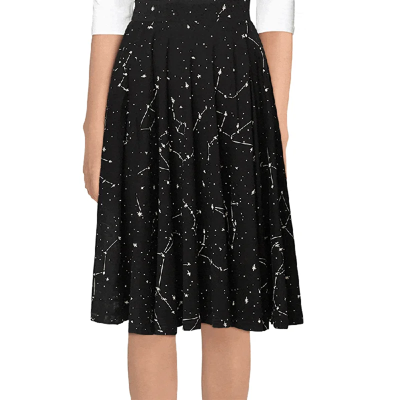 Constellations Glow-in-the-dark Twirl Skirt