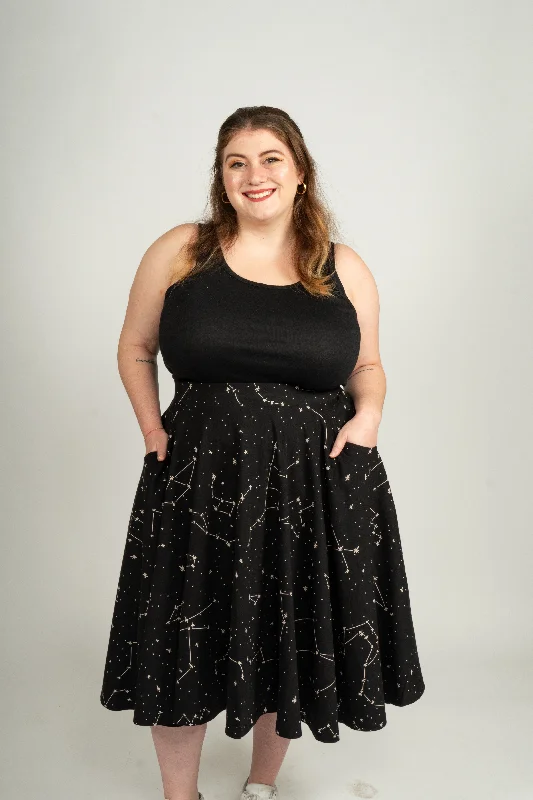 Constellations Glow-in-the-dark Twirl Skirt