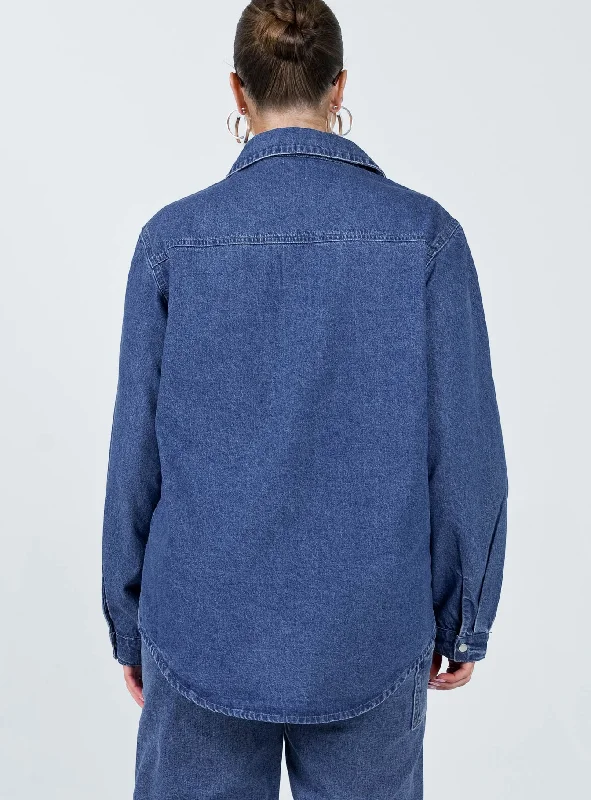 Hopkins Denim Jacket Mid Wash