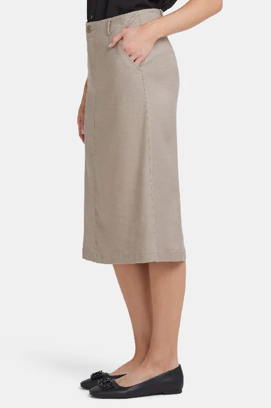 Marilyn A-Line Skirt - Saddlewood