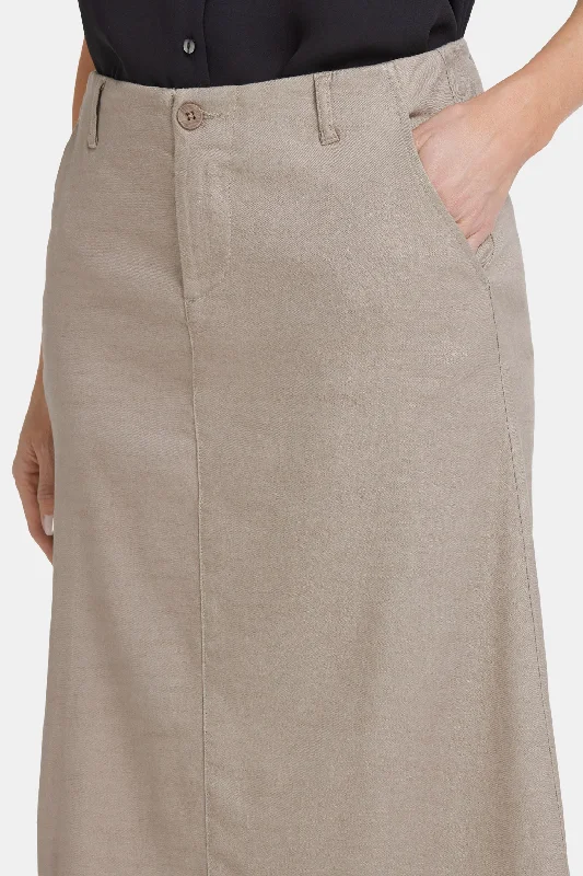 Marilyn A-Line Skirt - Saddlewood