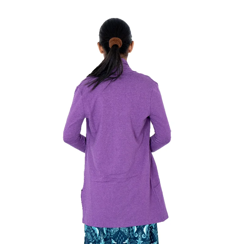 Light Plum Adults Cardigan