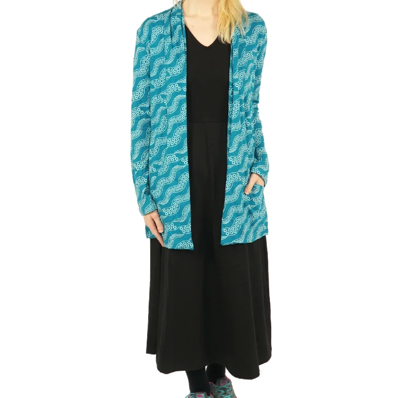 Tentacles Burnout Cardigan