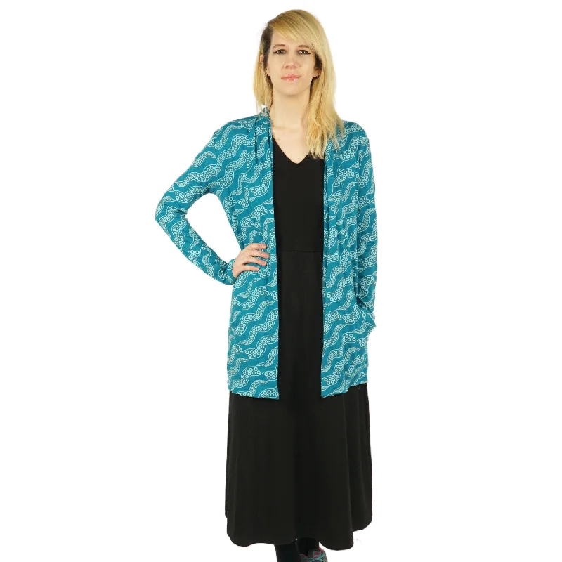 Tentacles Burnout Cardigan