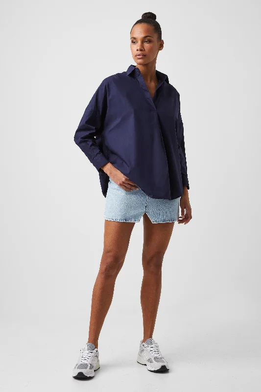 Rhodes Poplin Popover Shirt