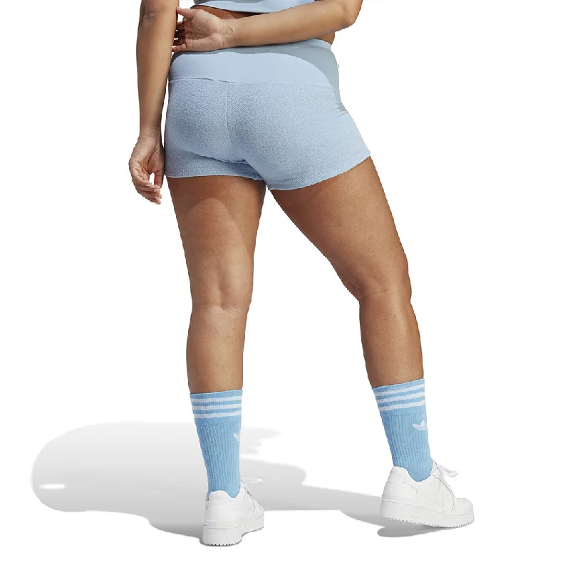 adidas - Women's High-Waist Towel Bike Shorts (IC8530)