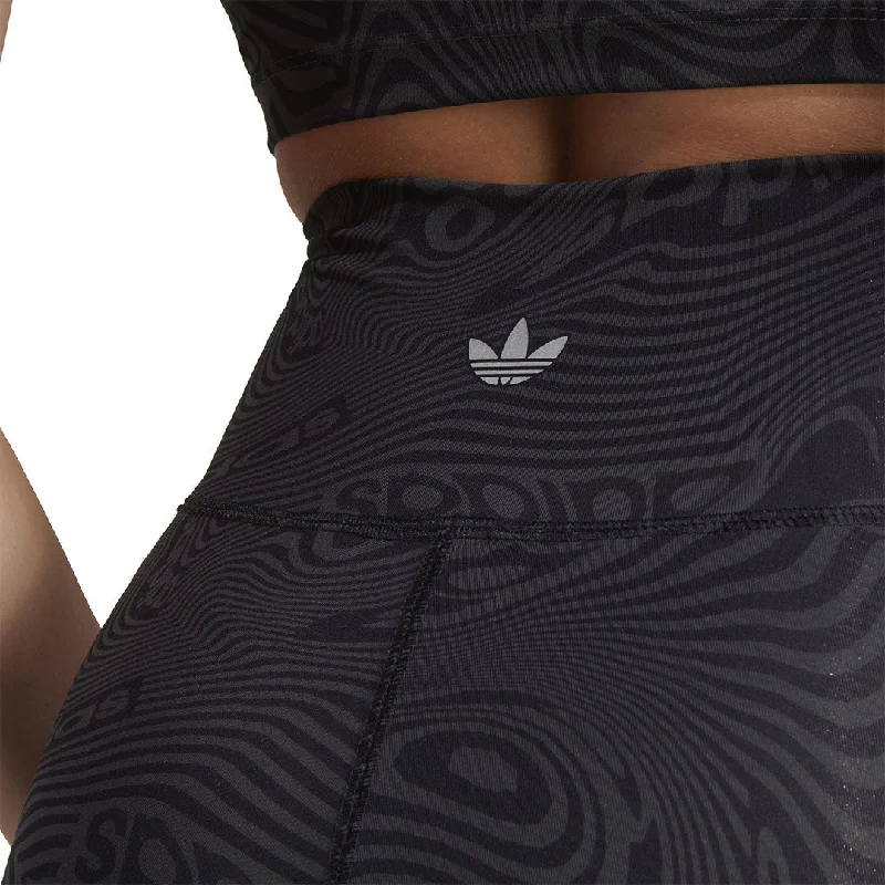 adidas - Women's Marble Print Bike Shorts (IC2266)