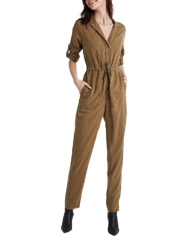 Bella Dahl Roll Tab Sleeve Jumpsuit