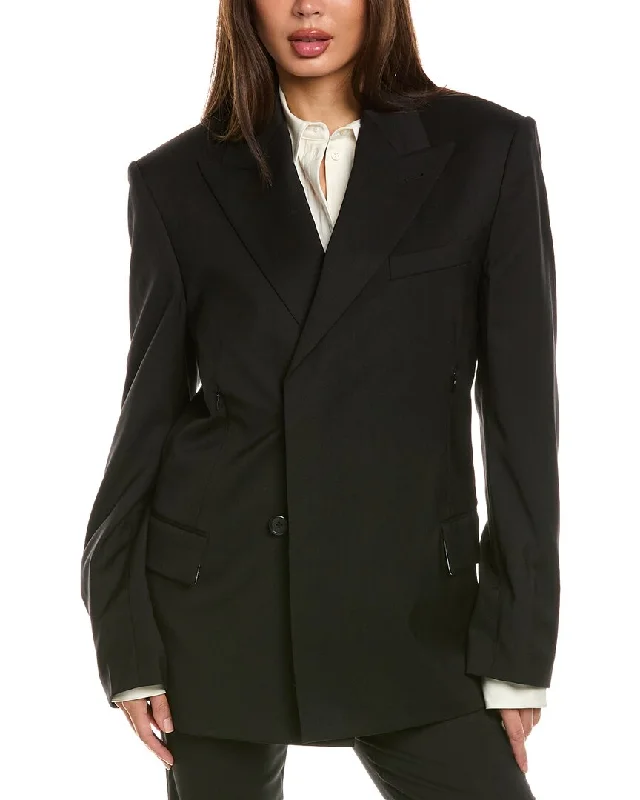 Helmut Lang Wool Car Blazer