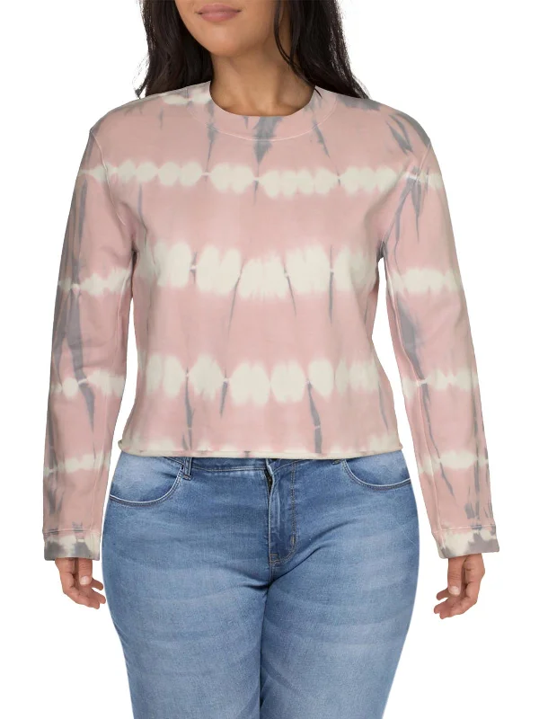 Womens Cotton Tie-Dye Sweatshirt